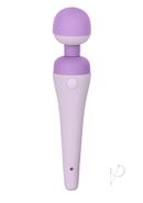 Couture Collection Inspire Wand Massager With Silicone Attachments - Lavender