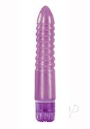 Lollies Tootsie Textured Vibrator Purple 6.7 Inch