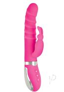 Energize Heat Up Bunny 1 Rechargeable Silicone Warming Vibrator - Pink