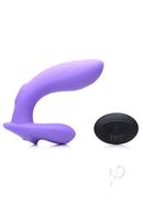 Inmi 10x G-tap Tapping Rechargeable Silicone G-spot Vibrator - Purple
