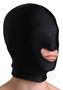 Strict Leather Premium Spandex Hood With Mouth Opening - Black